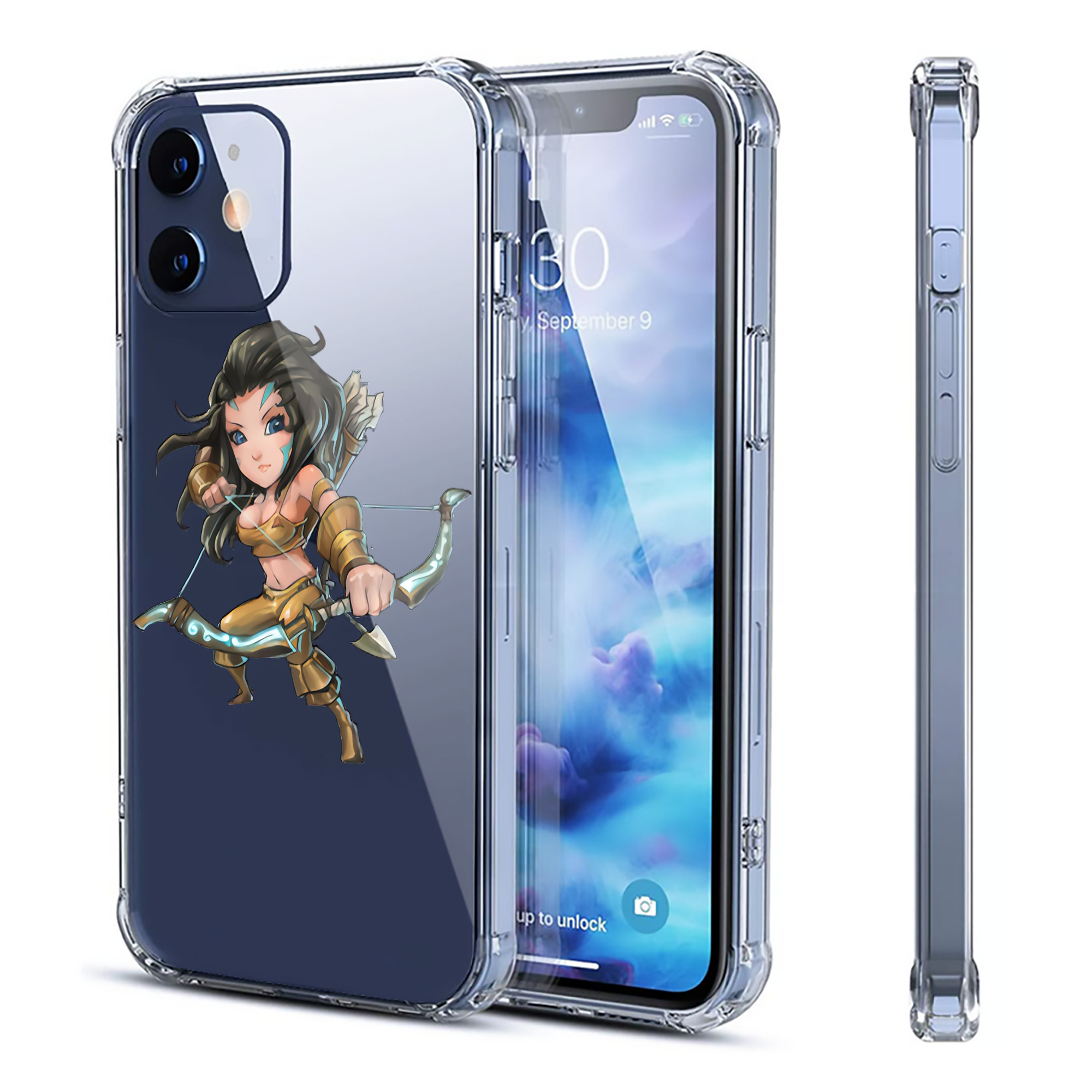 （画像用） リーグ・オブ・レジェンド League of Legends LOL 【iPhone 12シリーズ対応】透明スマホケース（クリアソフトケース）